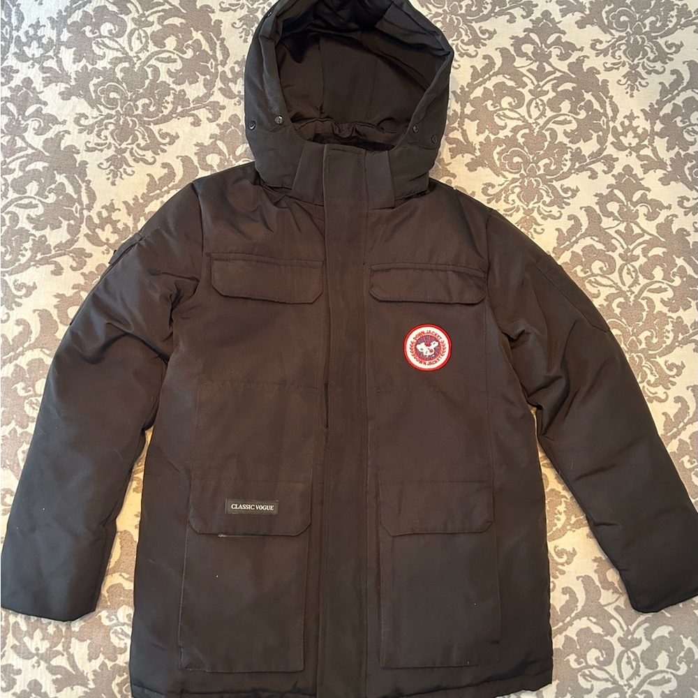 Kid’s Black Puffer Jacket